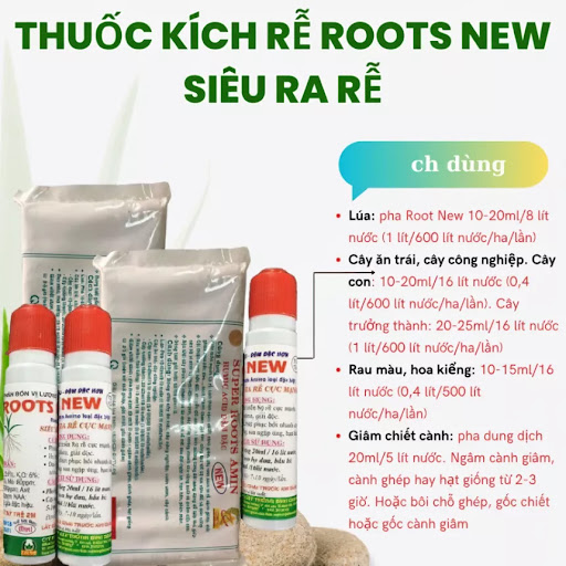 Thuốc kích rễ Roots New siêu ra rễ loại xịn